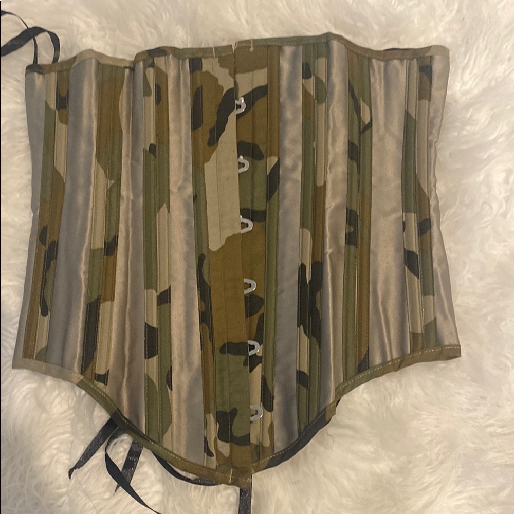 Camouflage Corset